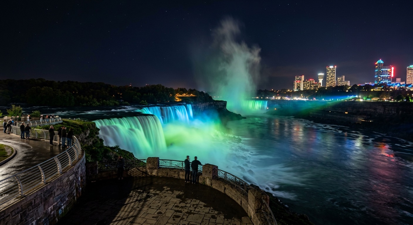 Niagara Falls Lights at Night: Illumination Schedule 2026